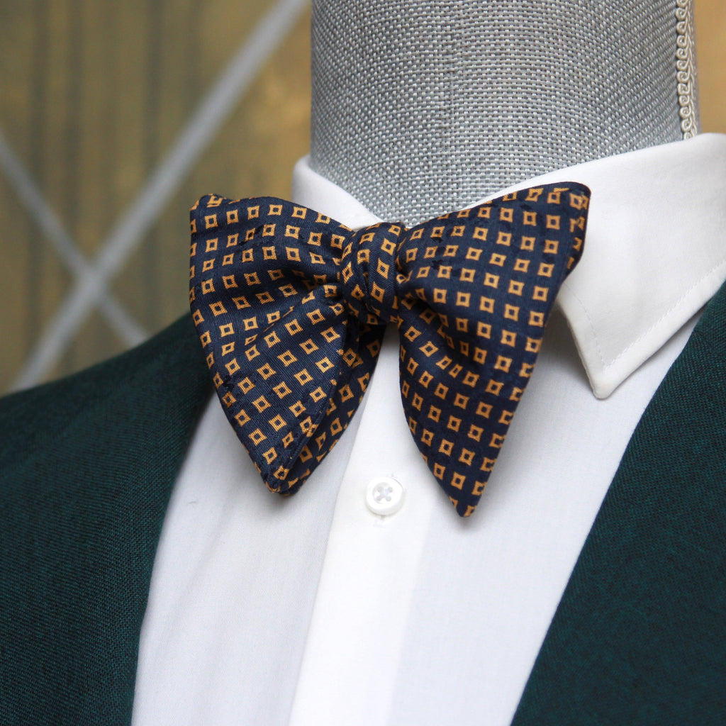 Men's Large Silk Bow Tie