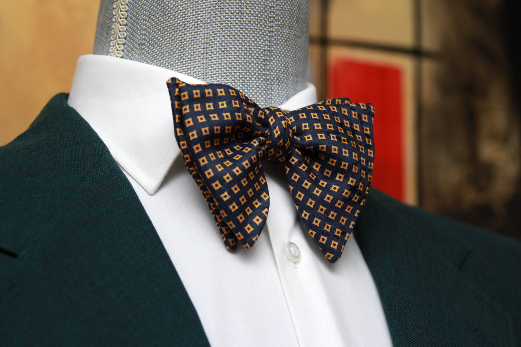 Men's Large Silk Bow Tie