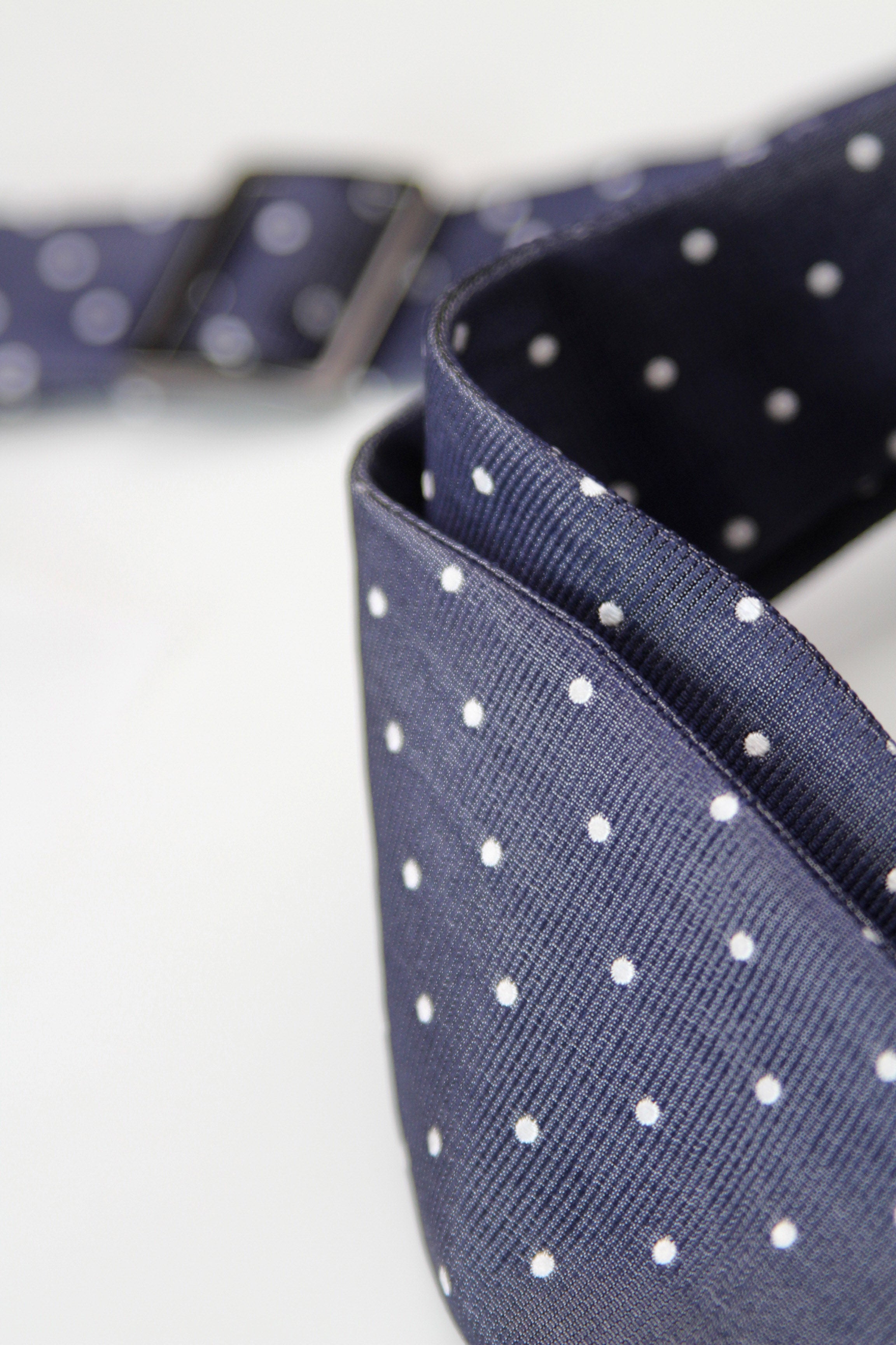 Silk Men's Bow Tie Polka Dot