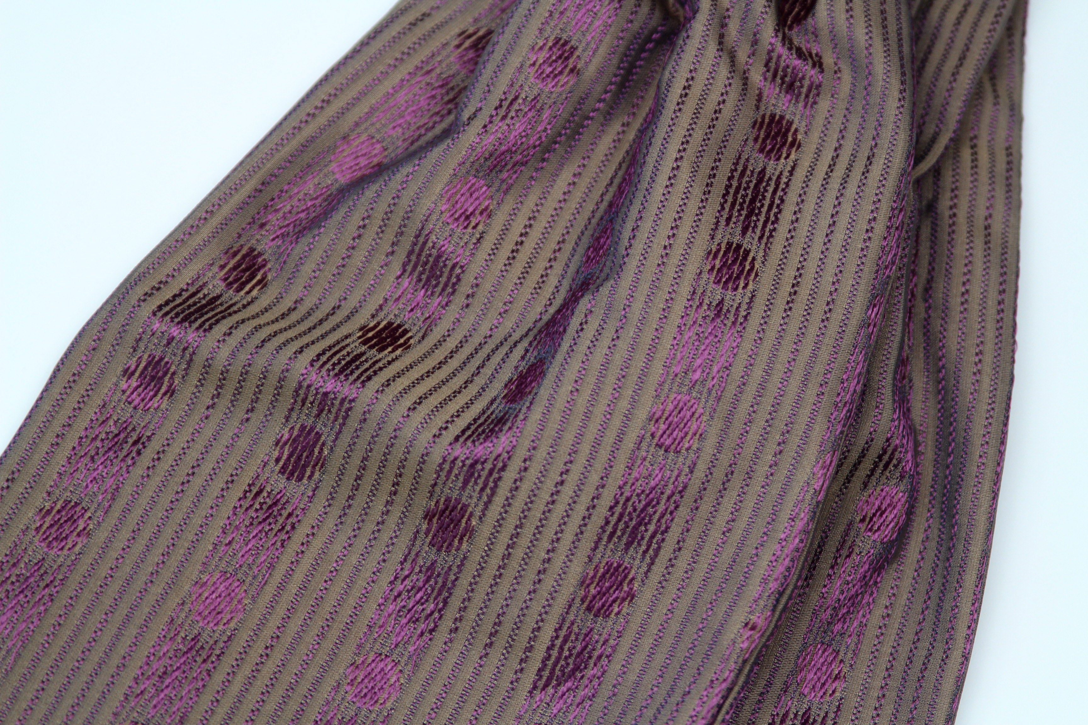 Brown Cravat Ascot Tie