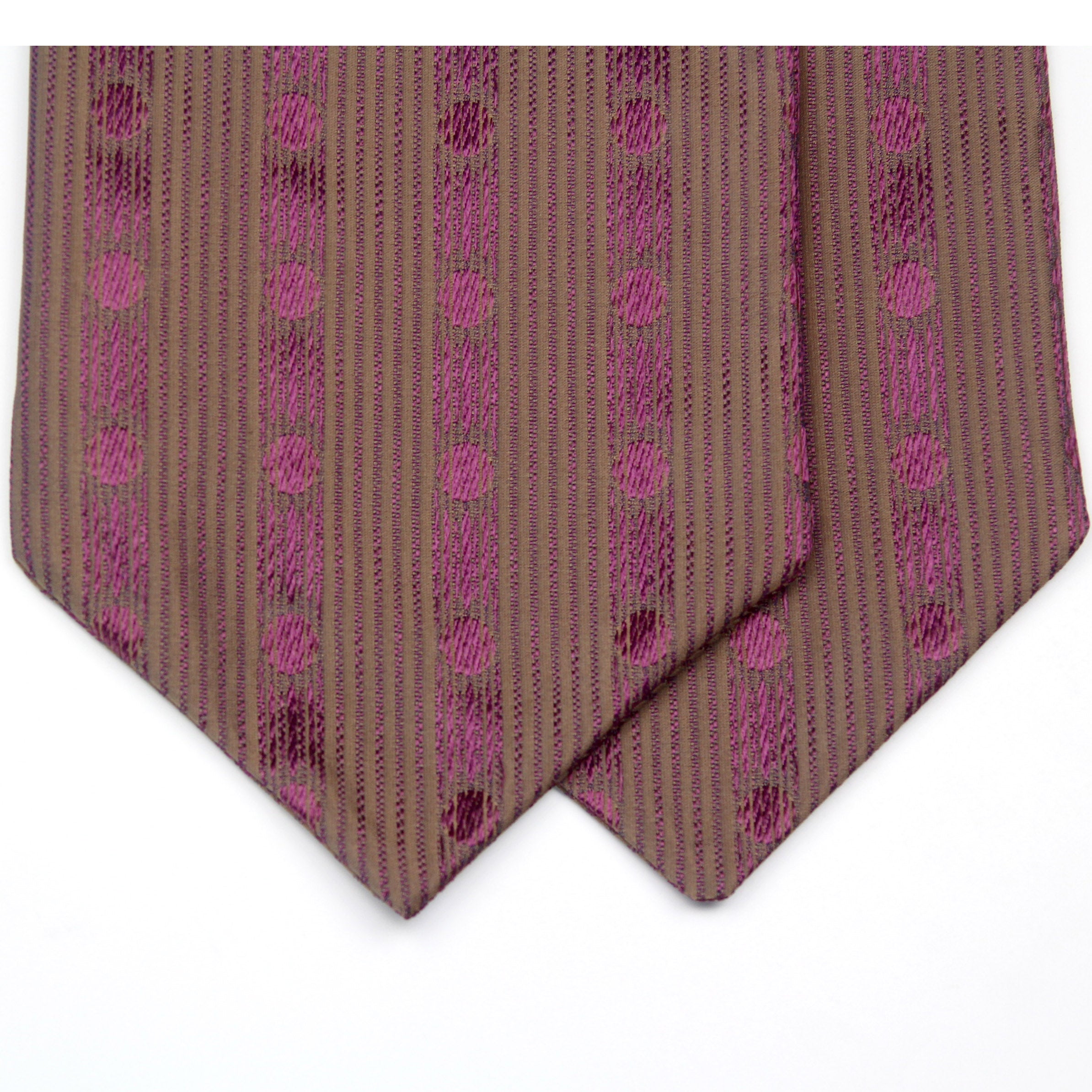 Brown Cravat Ascot Tie