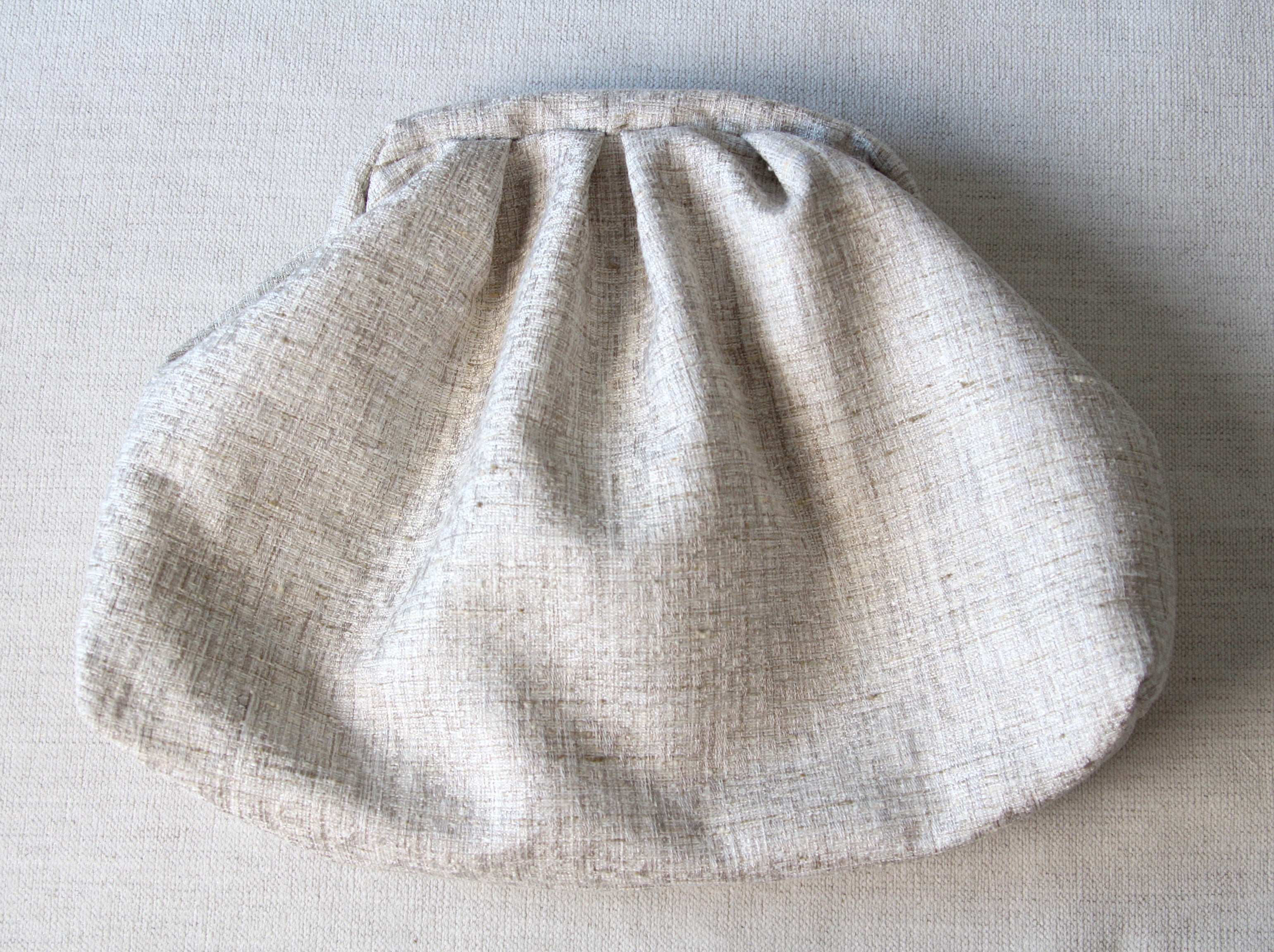 Beige Handmade Women’s Clutch