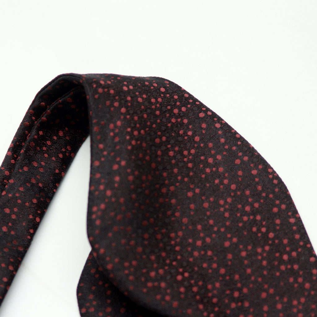 Big Butterfly Burgundy  ornament Silk Bow Tie