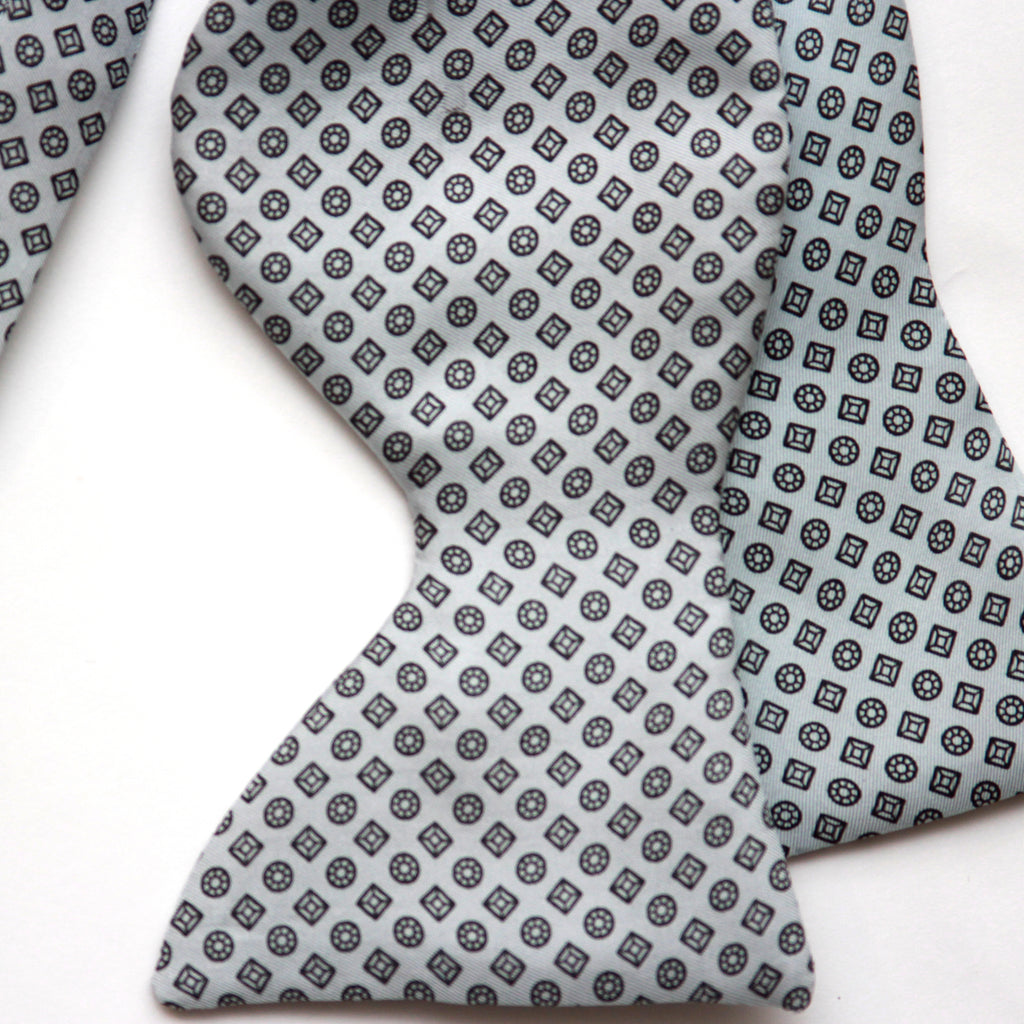Men's Large Silk Bow Tie