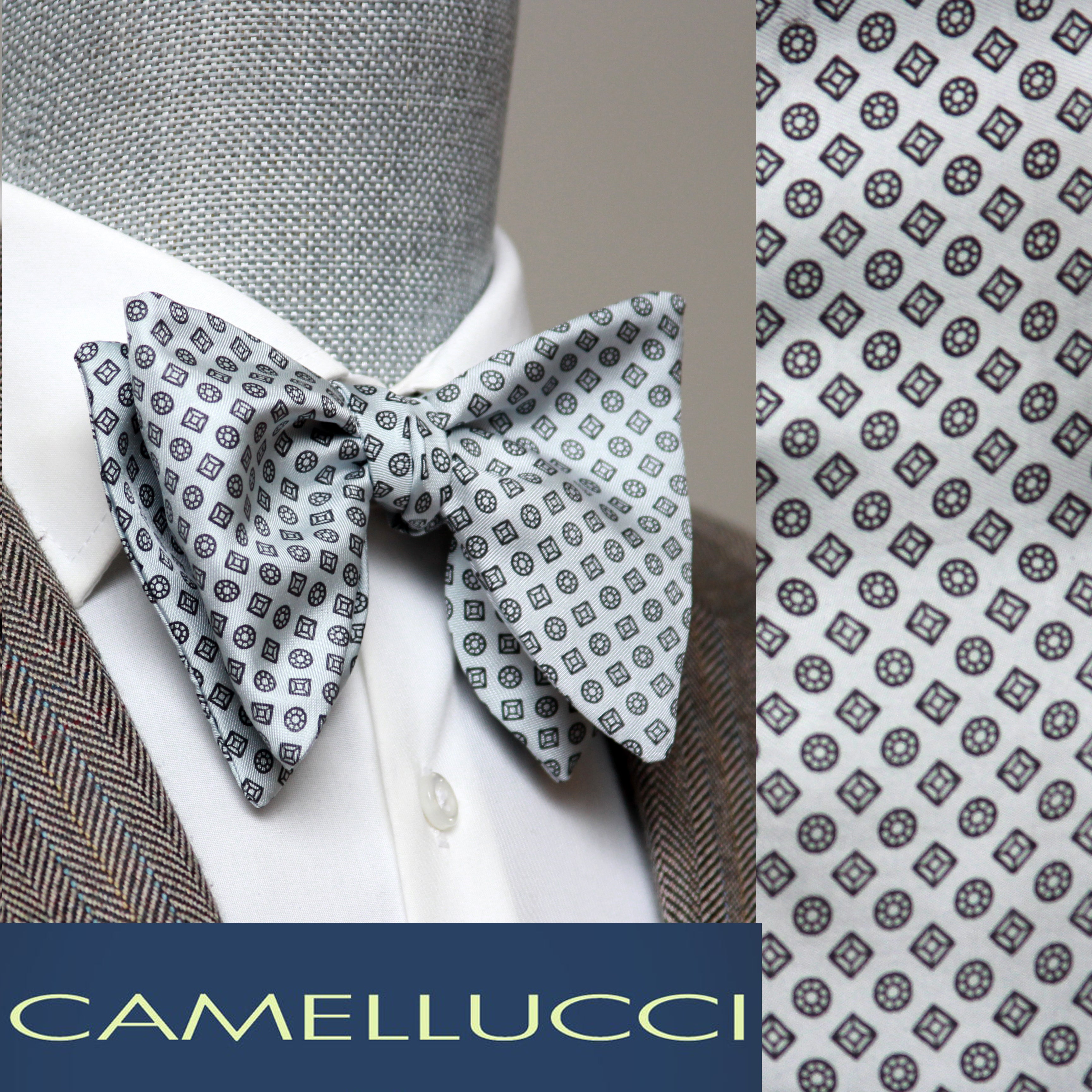 Men's Large Silk Bow Tie