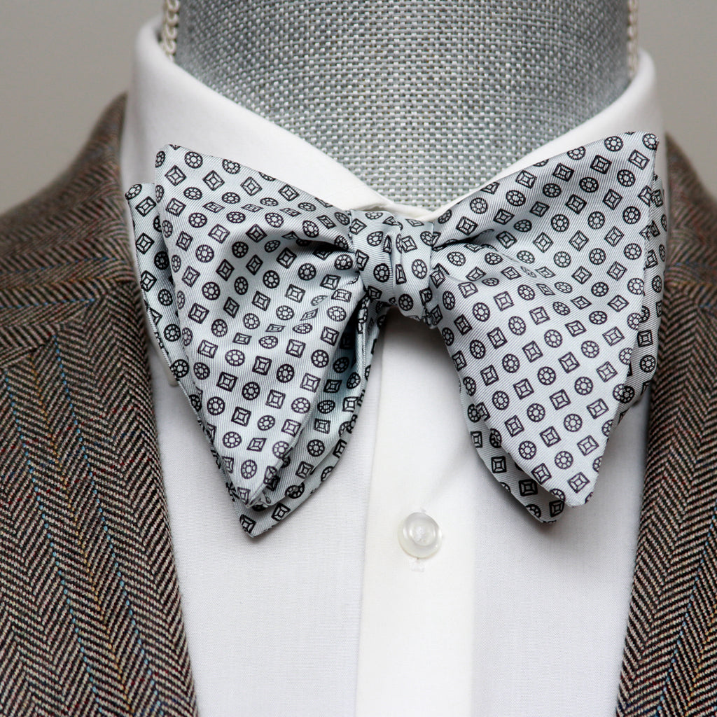 Men's Large Silk Bow Tie