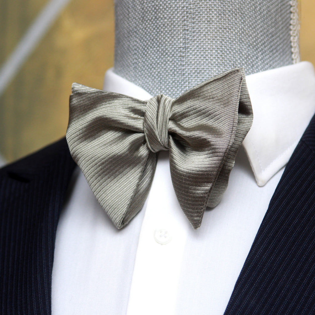 Men's Large Silk Bow Tie