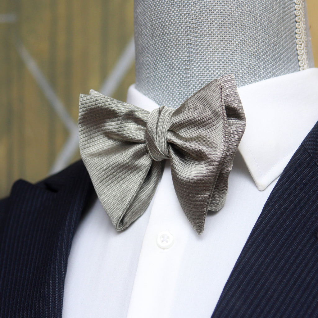 Men's Large Silk Bow Tie