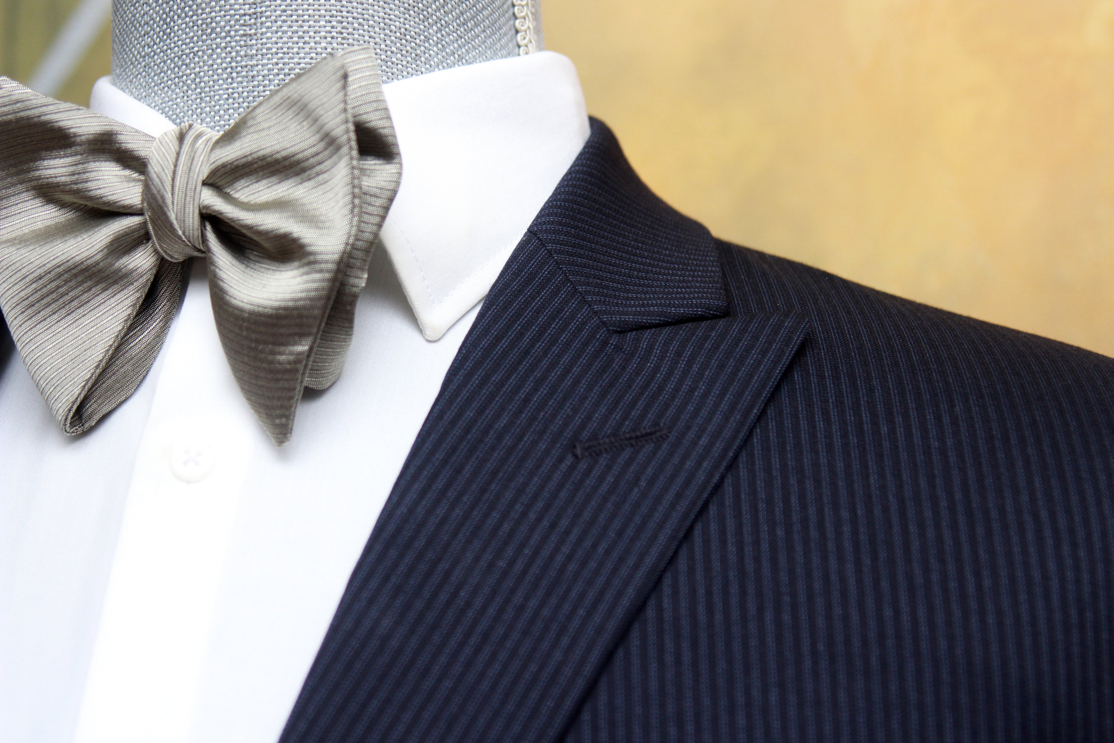 Men's Large Silk Bow Tie