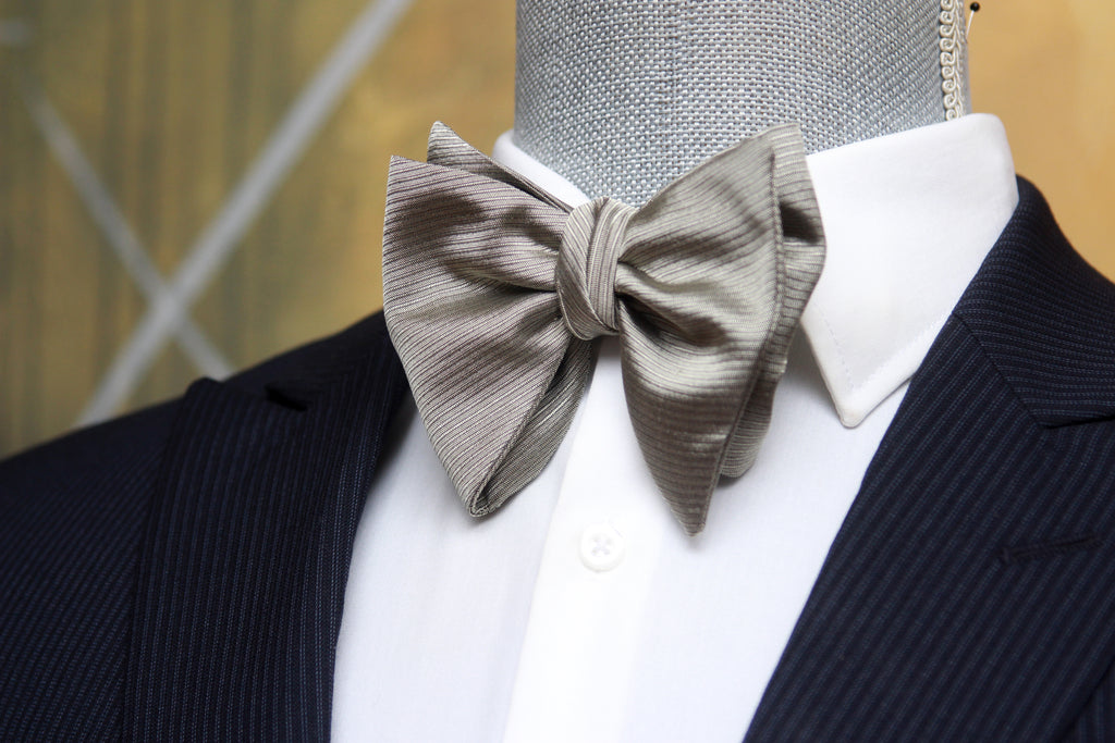 Men's Large Silk Bow Tie
