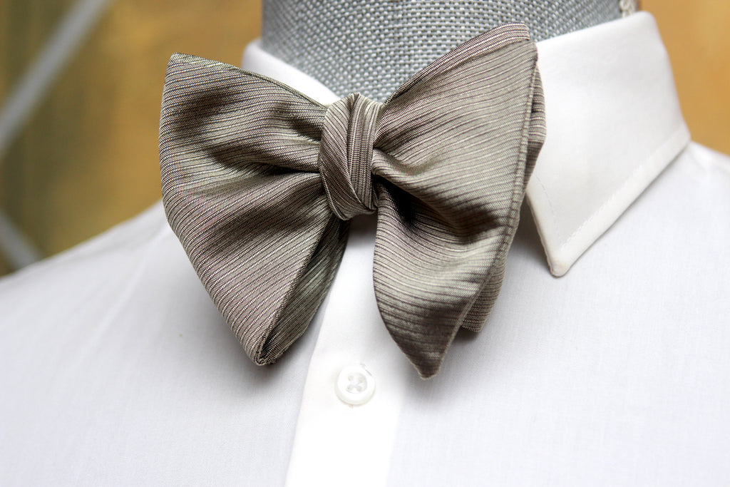 Men's Large Silk Bow Tie