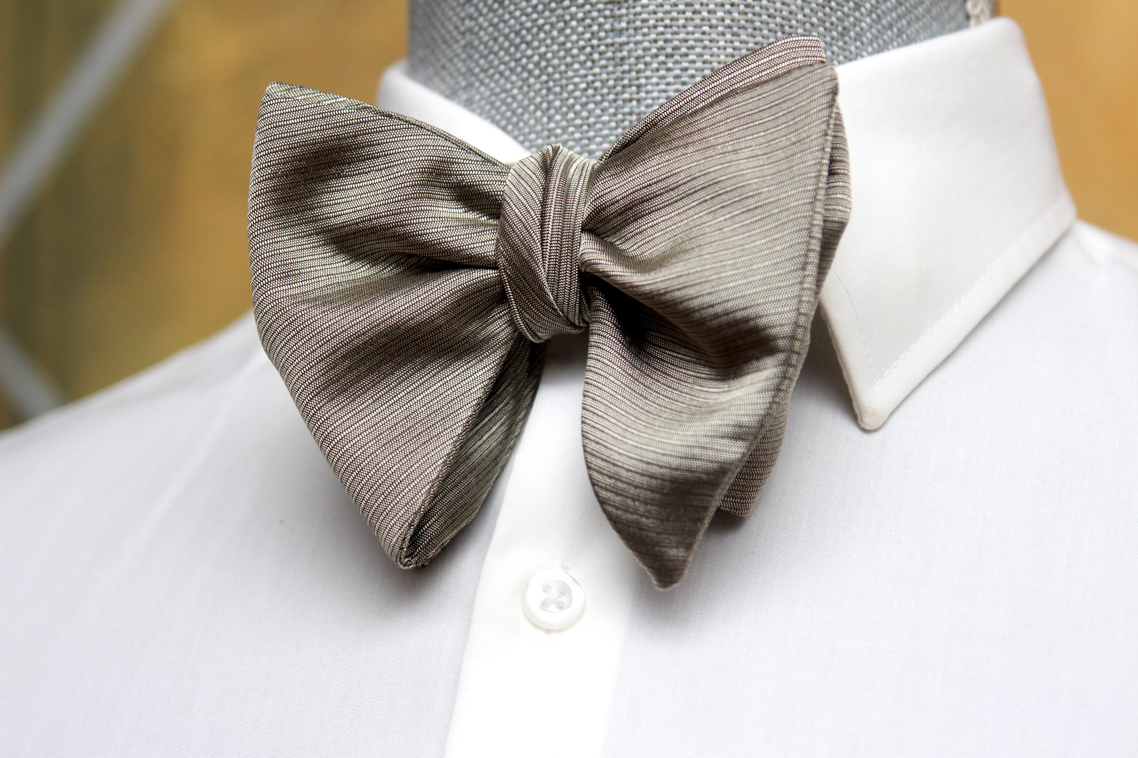 Men's Large Silk Bow Tie