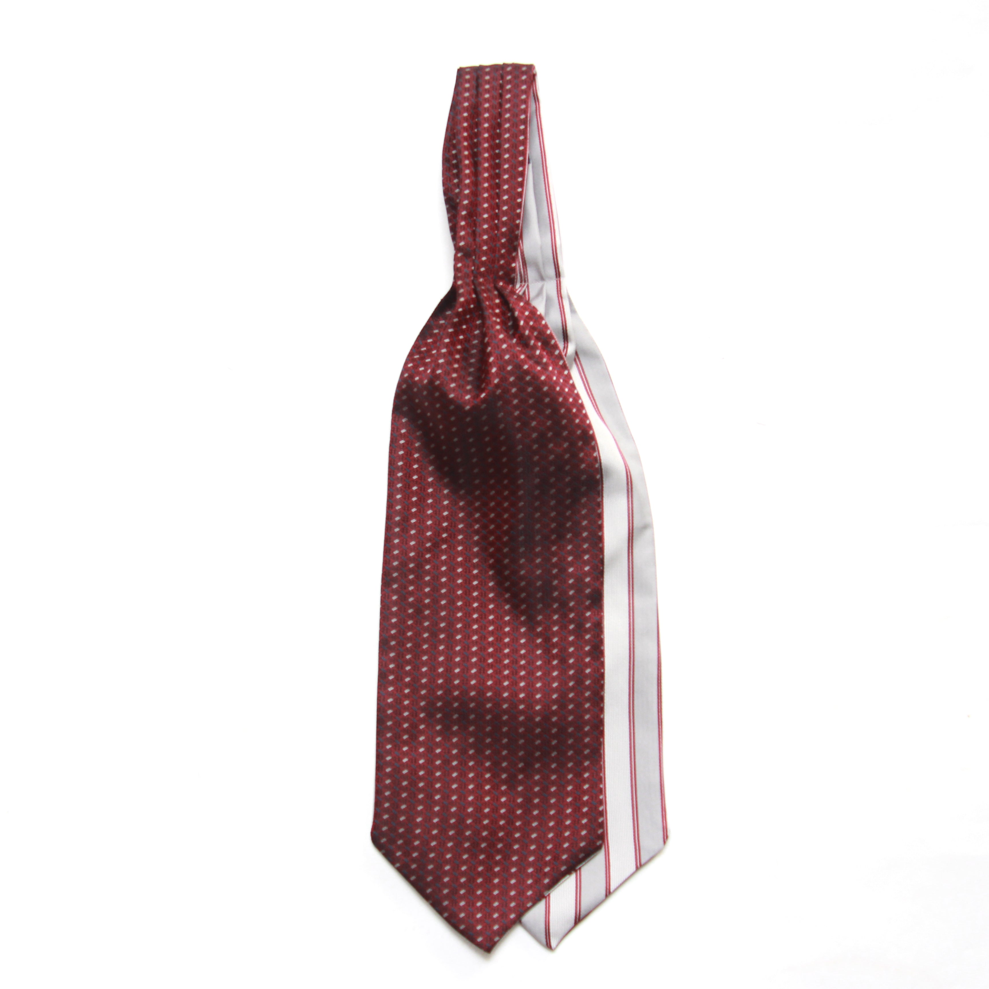 maroon-silk-ascot