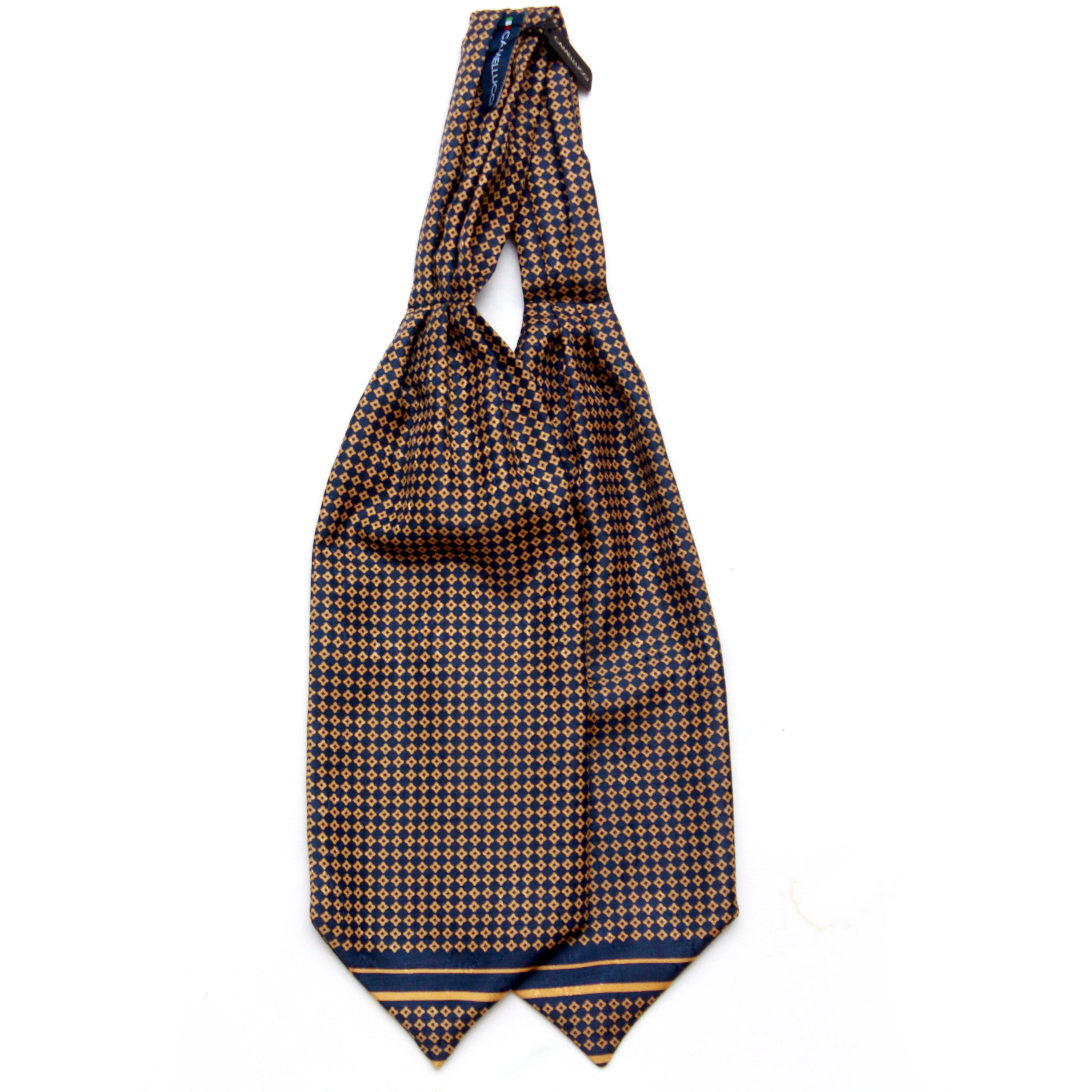Silk ascot