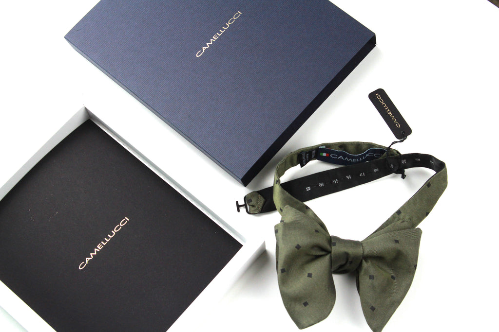 Green Large Bow tie