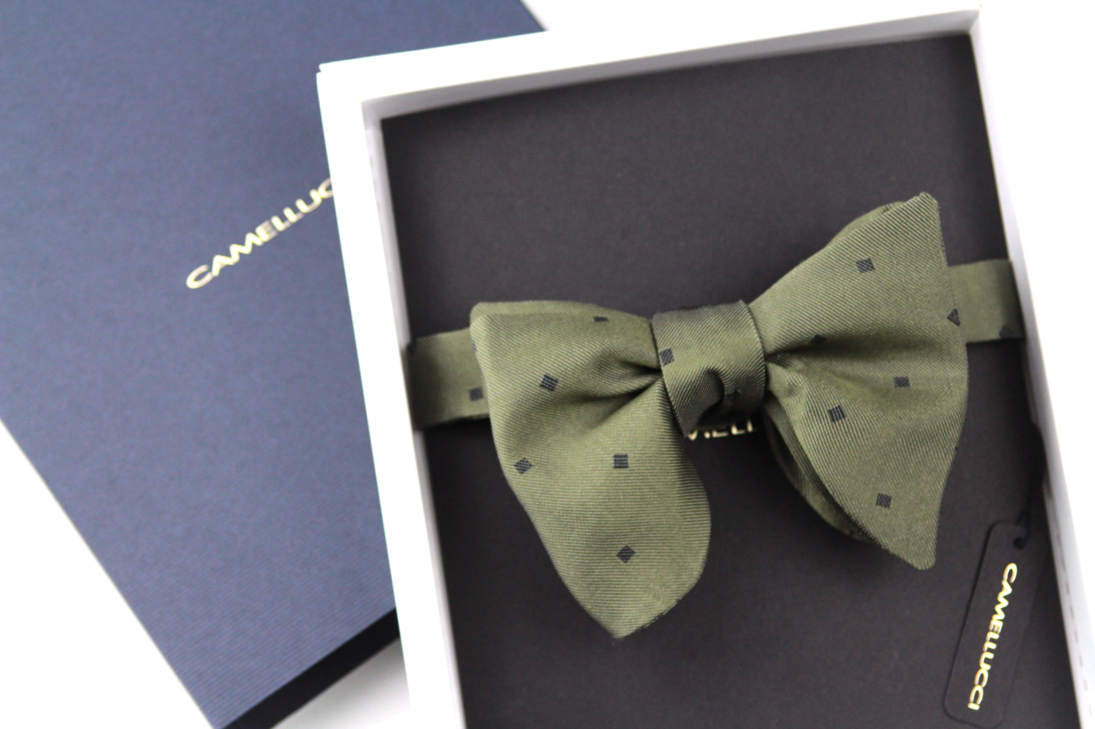 Green Large Bow tie