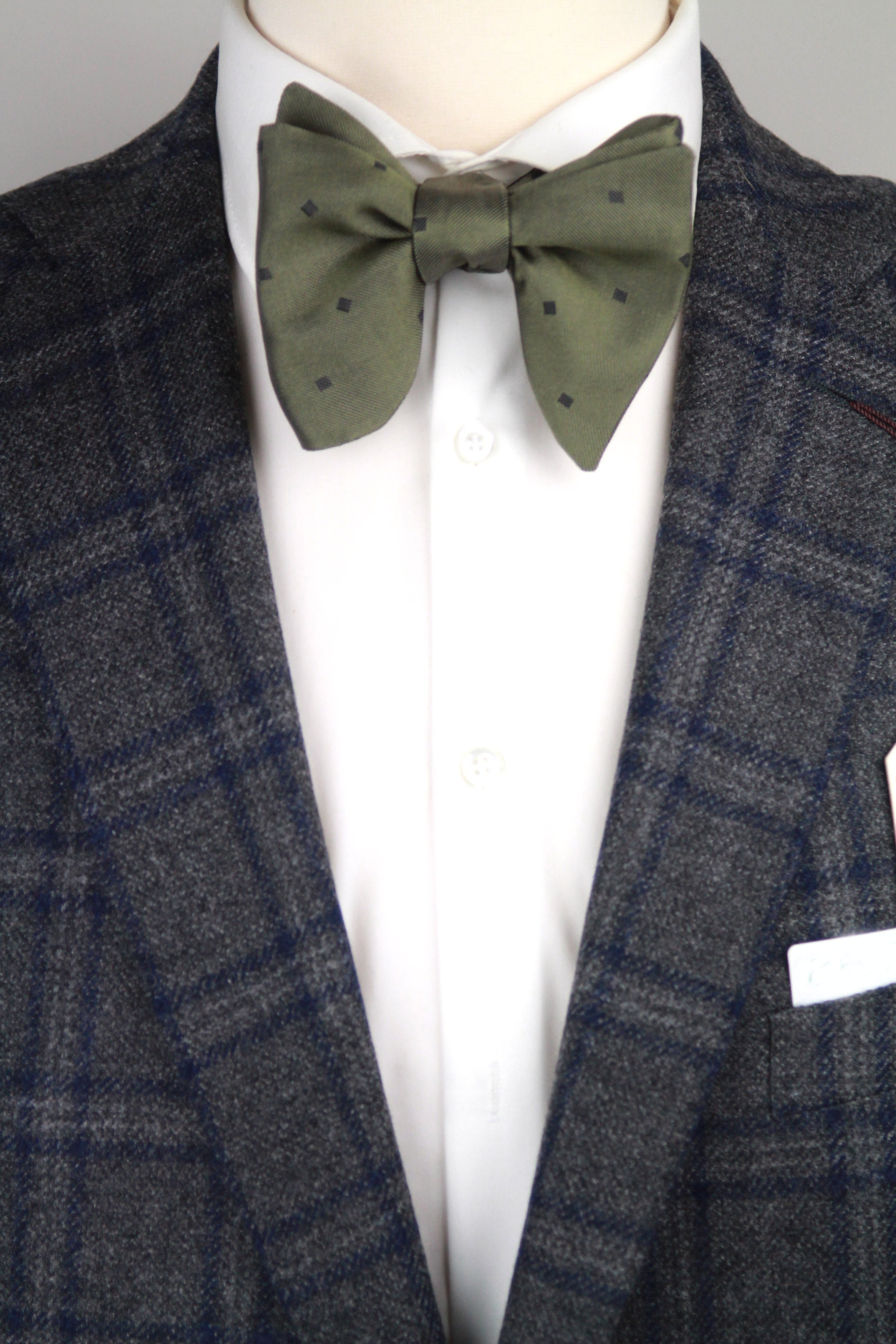 Green Large Bow tie