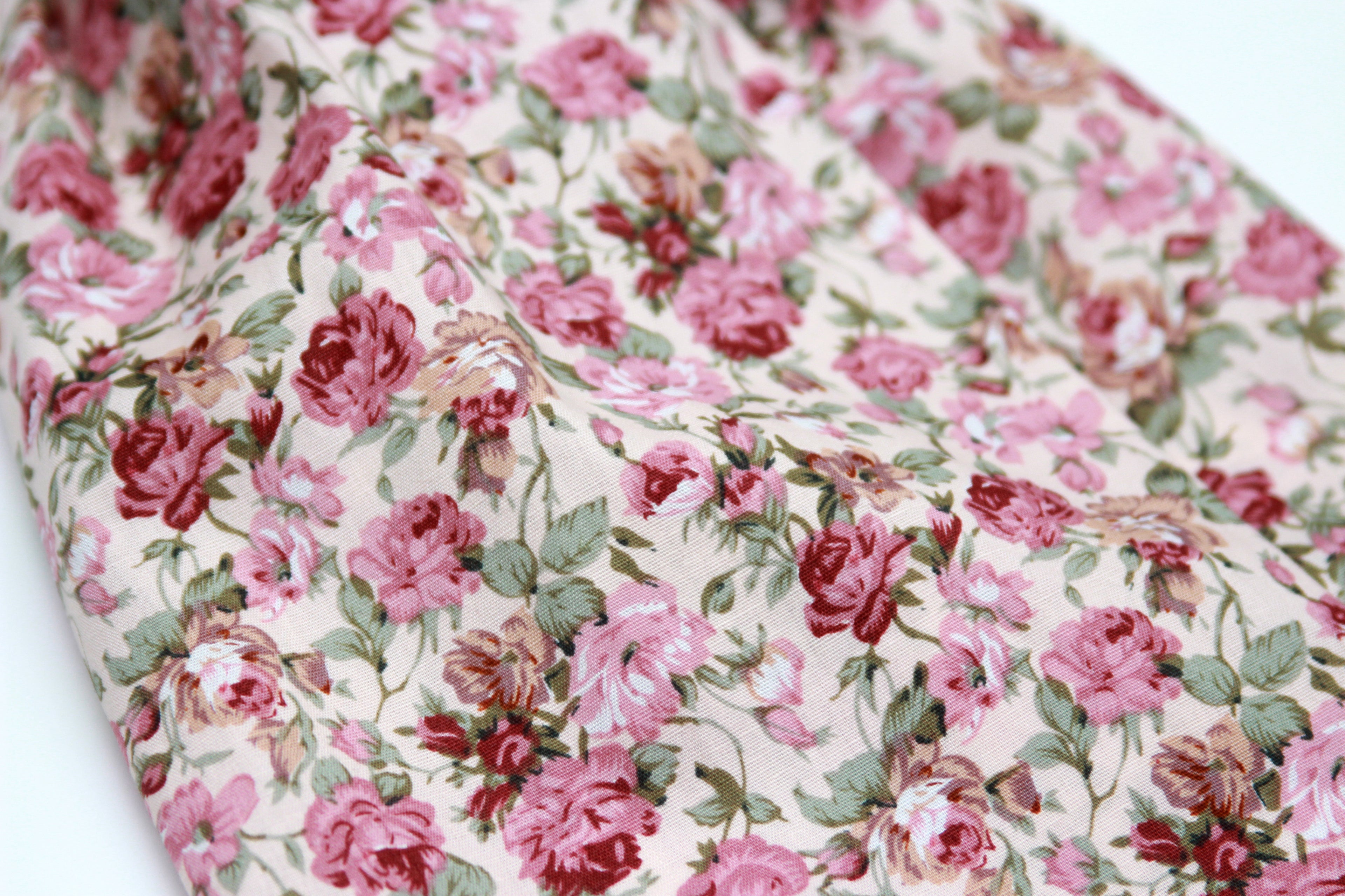 Floral Cotton Men's Cravat Ascot