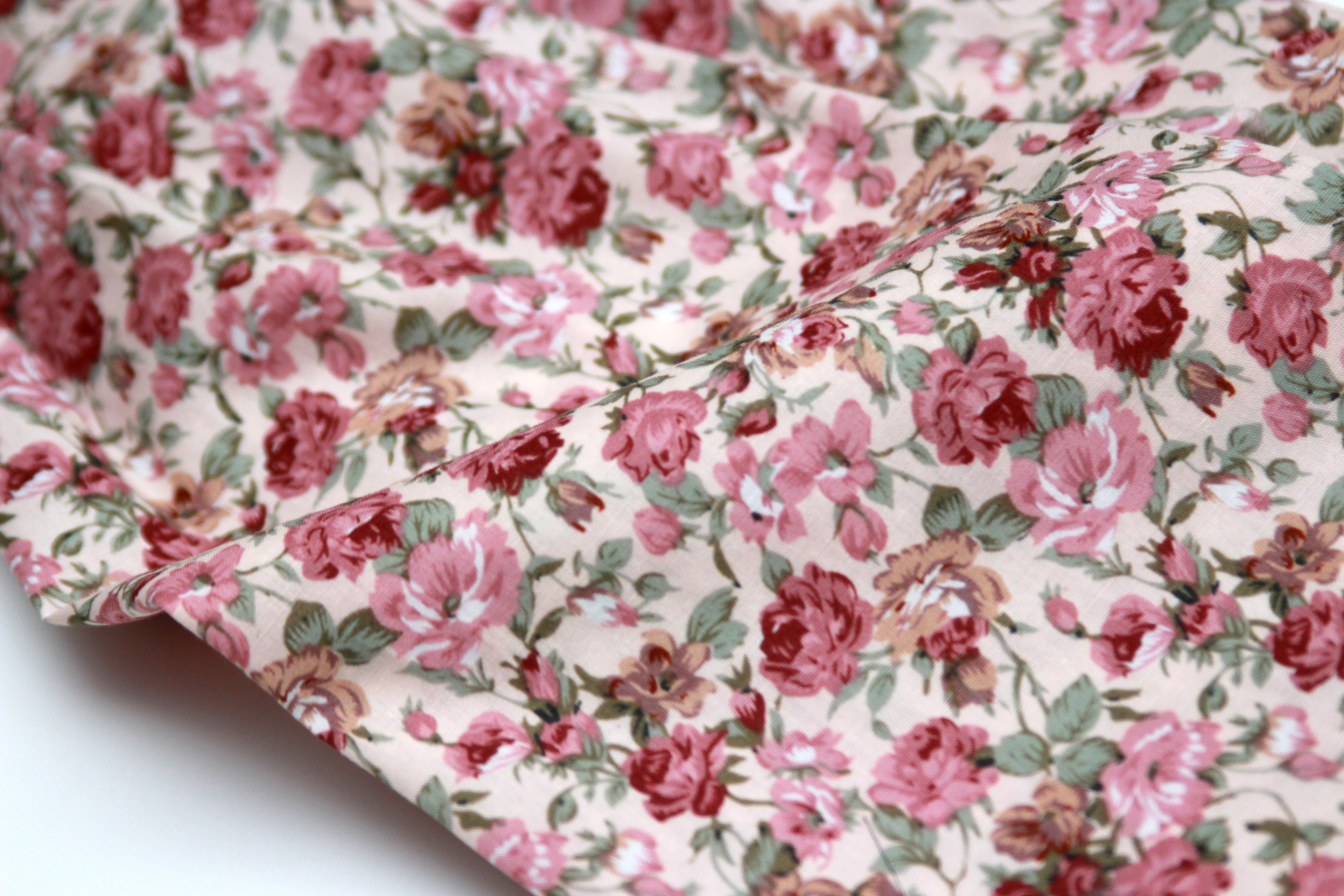 Floral Cotton Men's Cravat Ascot