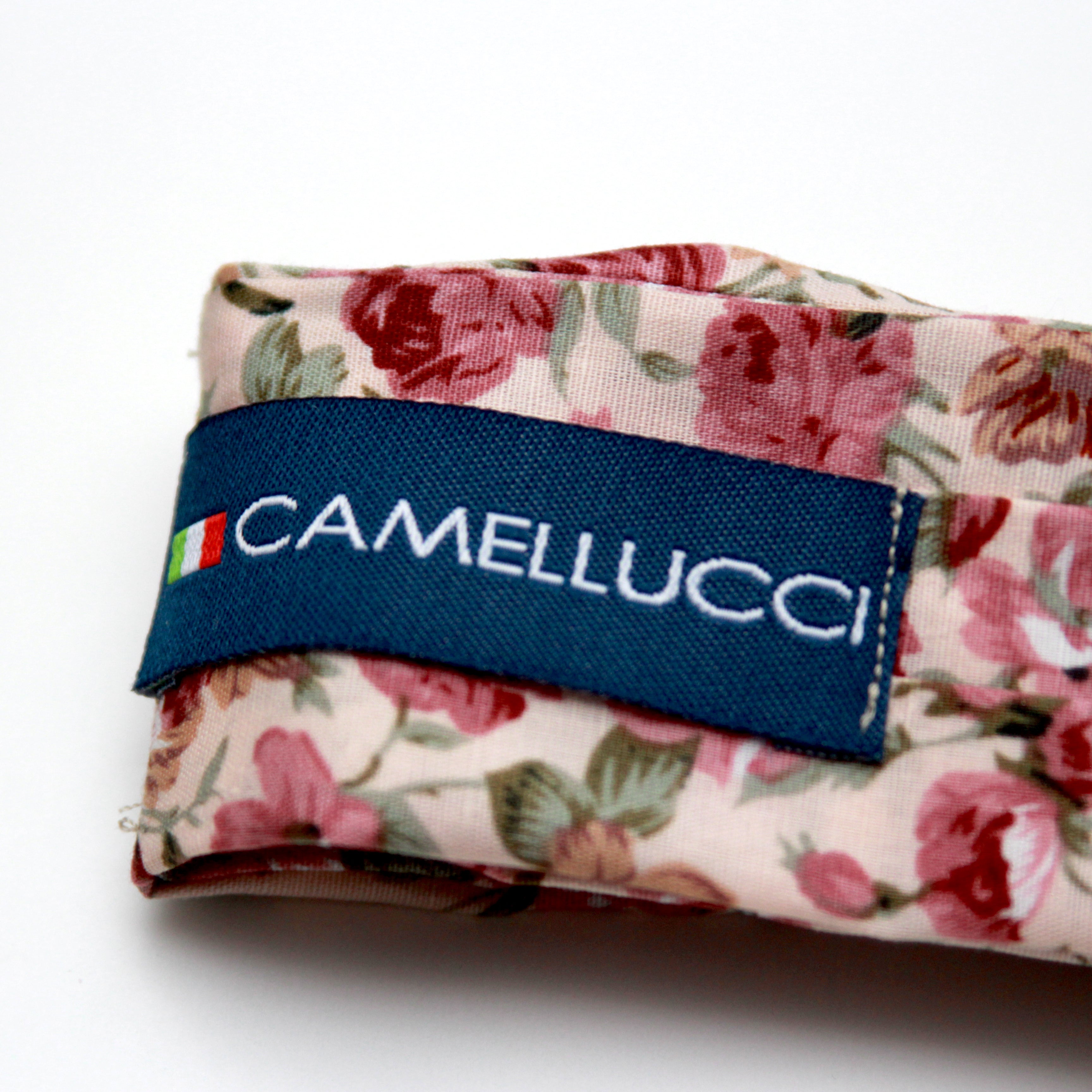 Floral Cotton Men's Cravat Ascot
