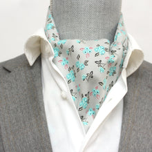 Load image into Gallery viewer, Floral Cotton Ascot
