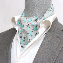 Load image into Gallery viewer, Floral Cotton Ascot
