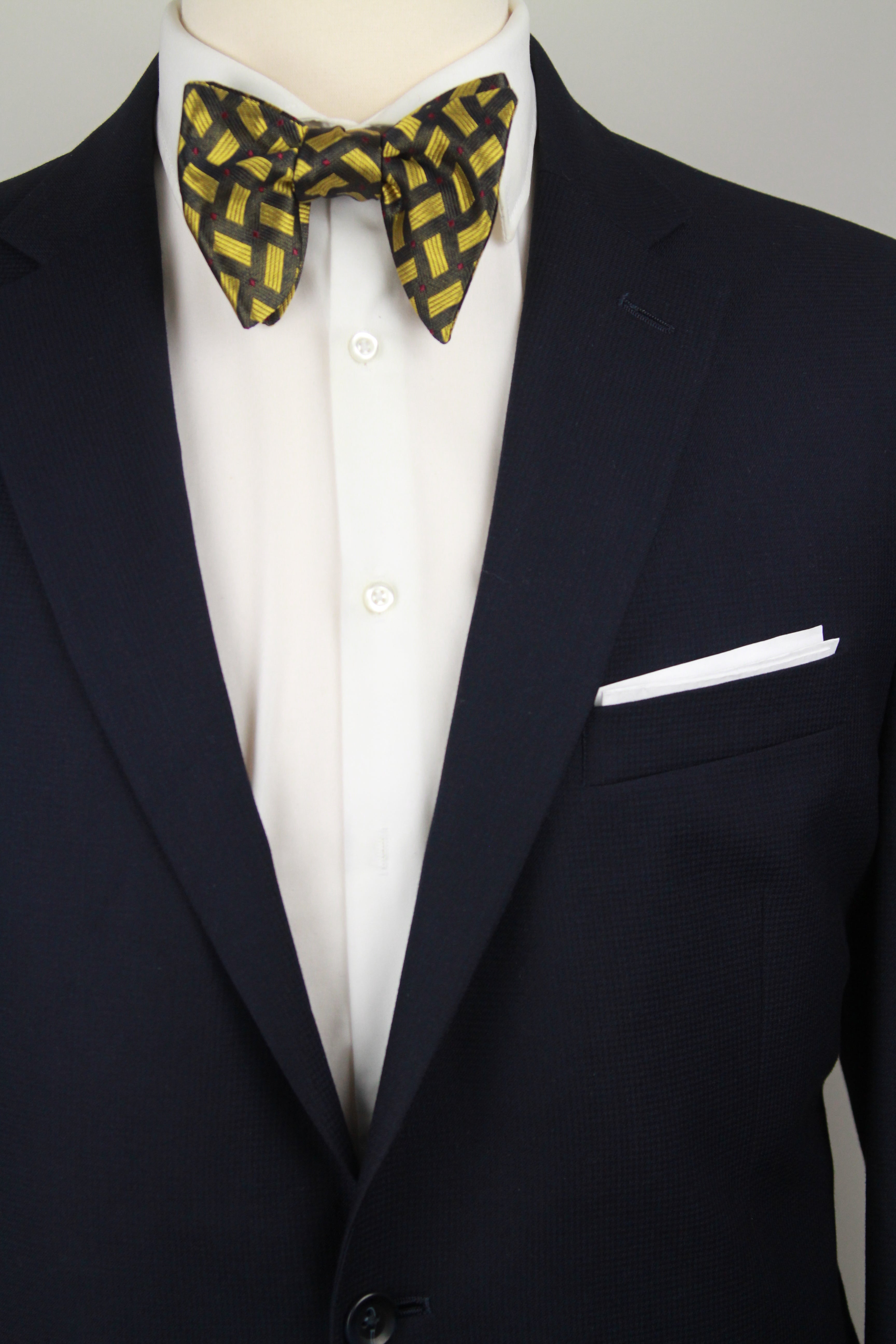 Big Butterfly Silk Bow Tie