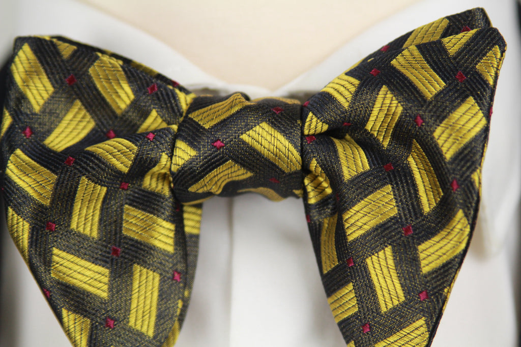 Big Butterfly Silk Bow Tie