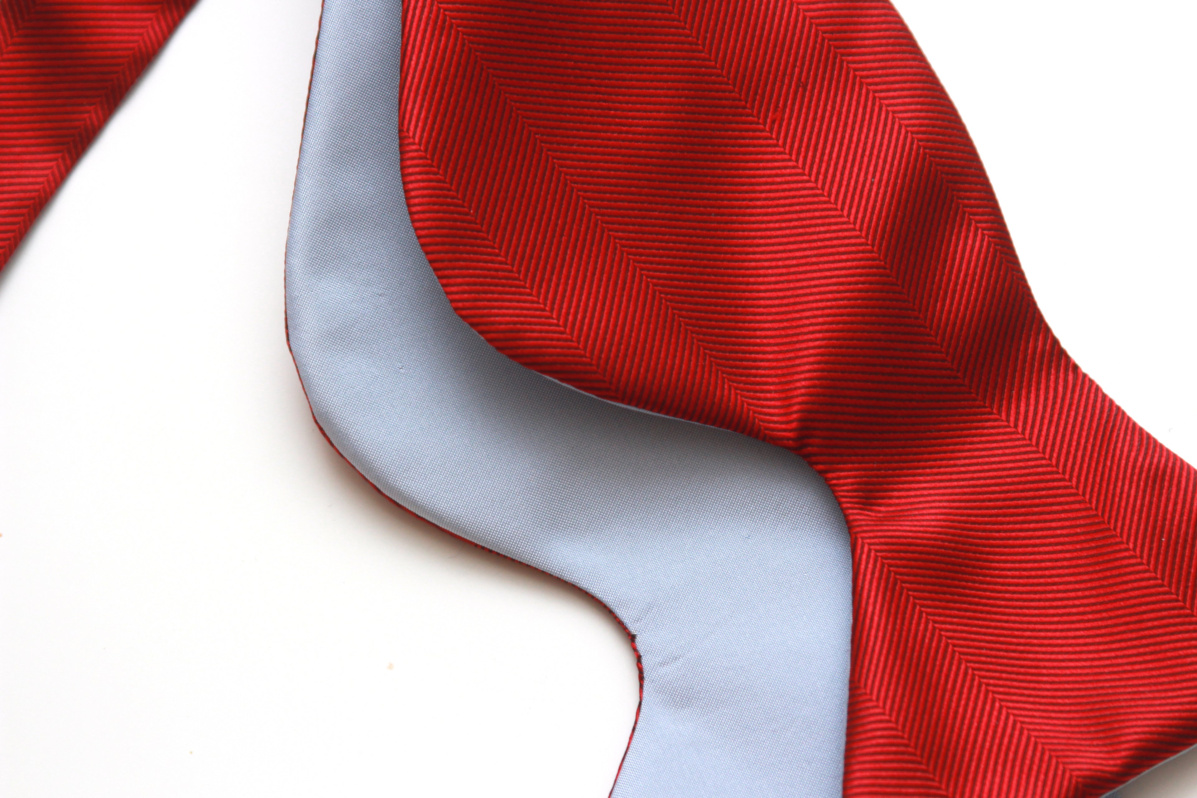 Large Red Blue Reversible Bow Tie