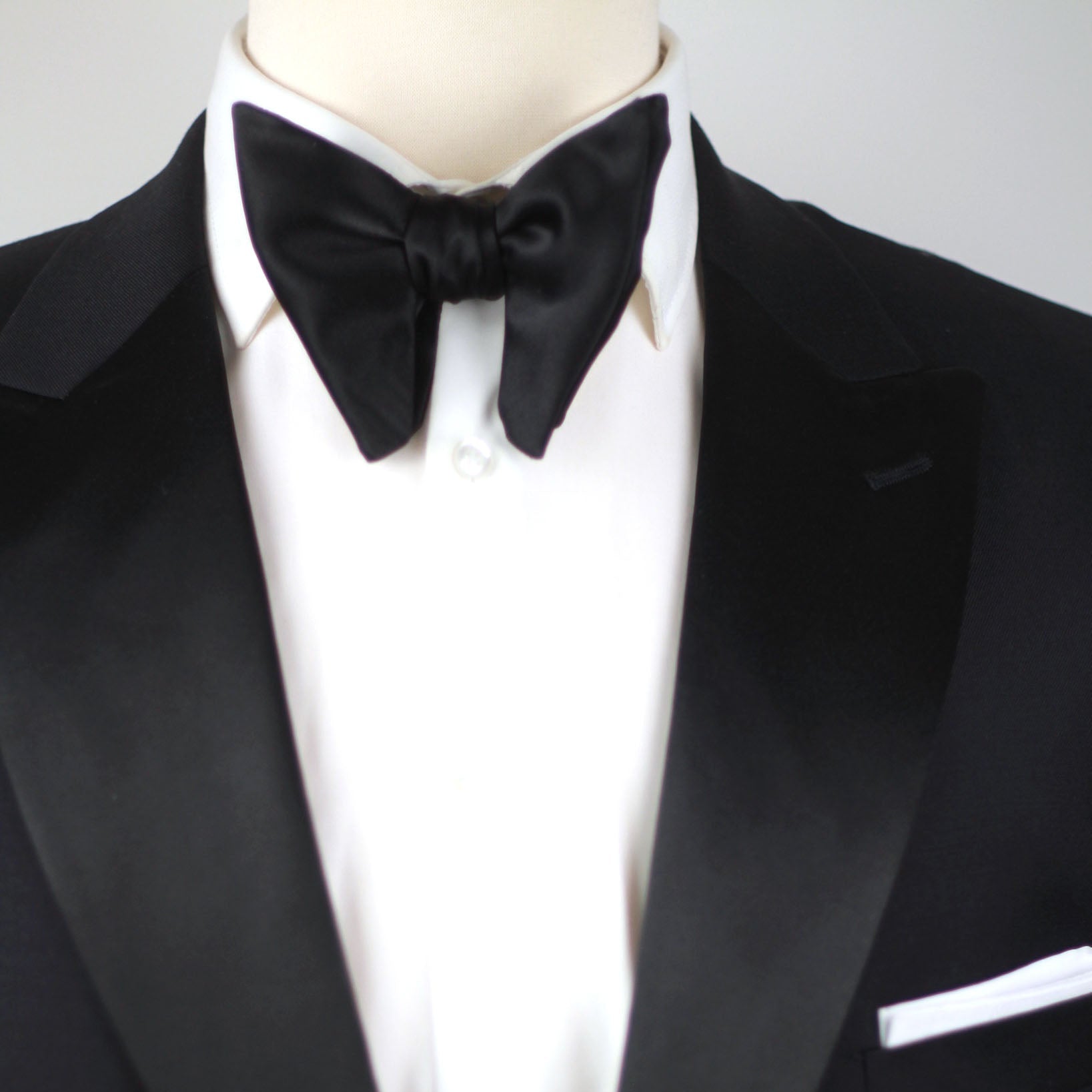 Men's Silk Bow Tie LAKE NORMAN. MADE IN THE UNITED STATES OF AMERICA