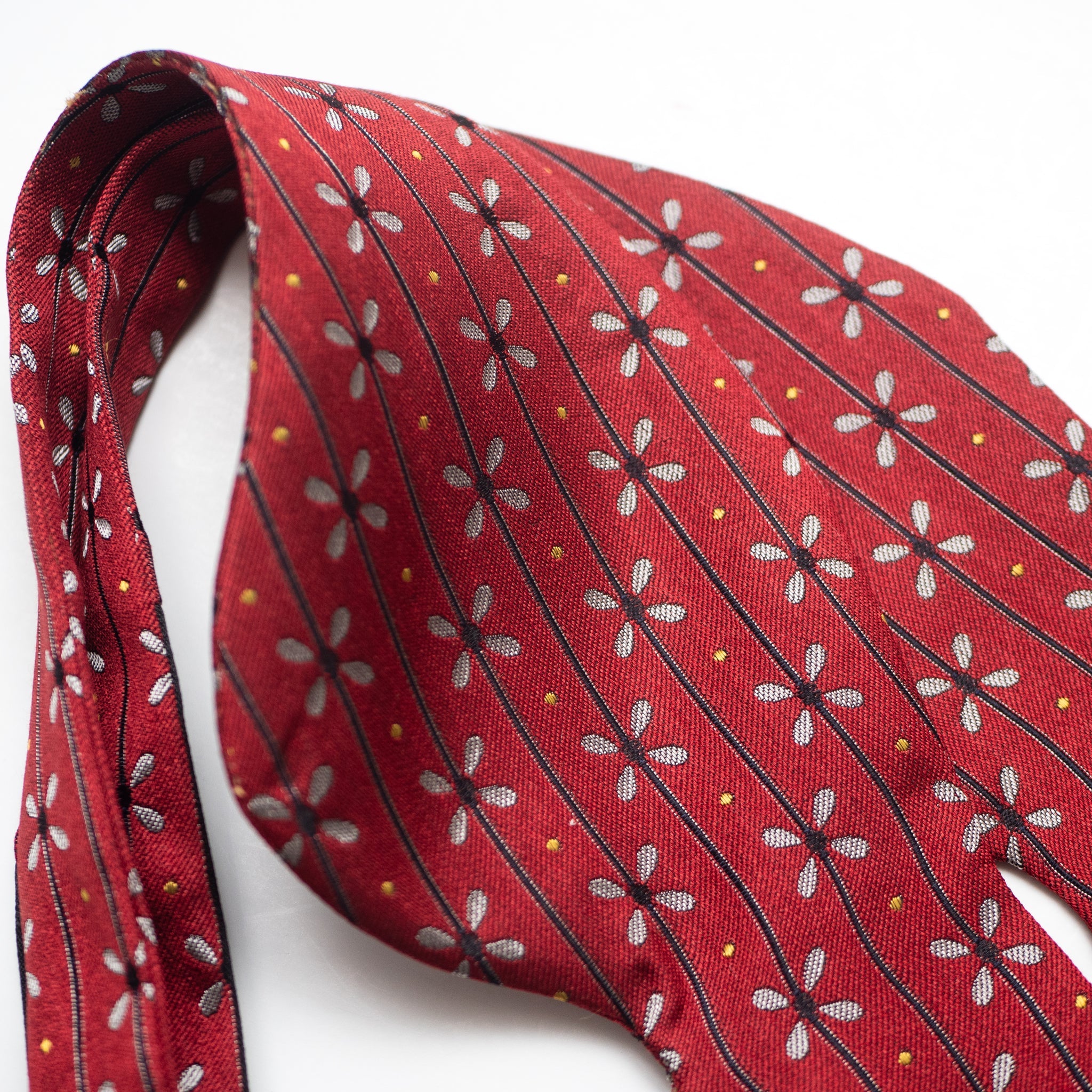 Large Self-tied Red Bow Tie