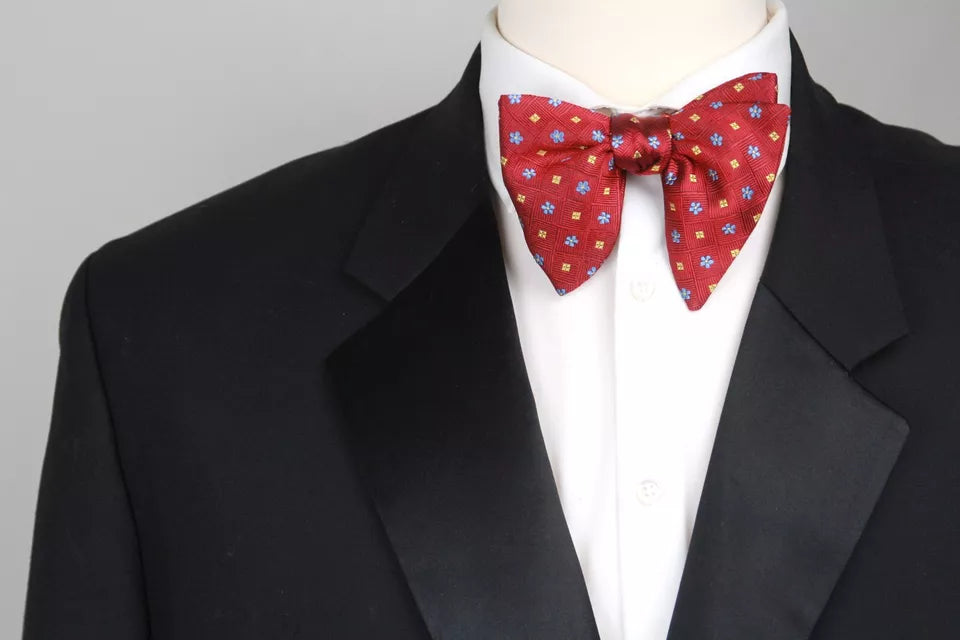 Large Red Bow Tie