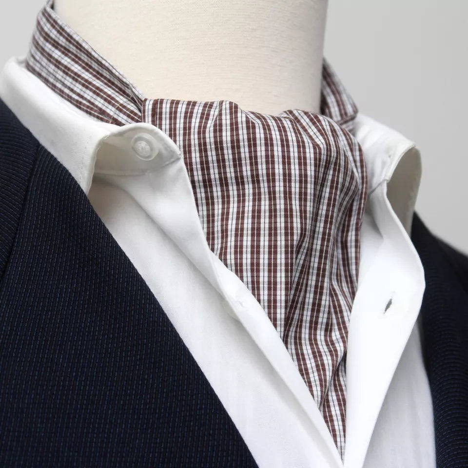 Cotton Men's Cravat Ascot
