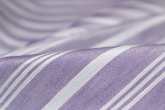 Purple Lavender Stripe Silk Fabric