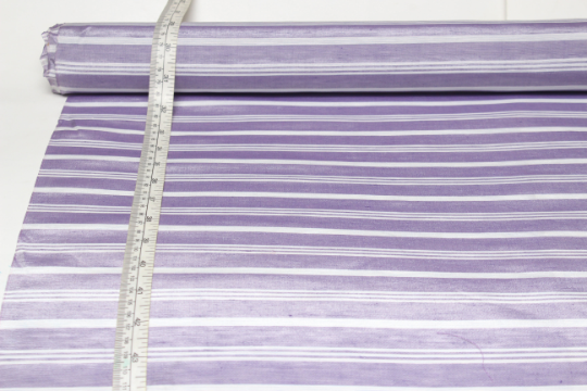 Purple Lavender Stripe Silk Fabric