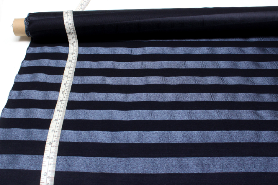 Blue Navy Silk Fabric