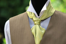 Load image into Gallery viewer, Pistachio Solid Silk Ascot
