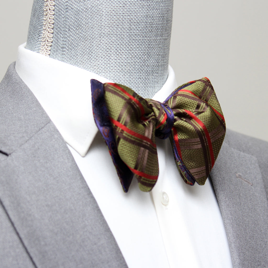 Big Butterfly Reversible Bow tie