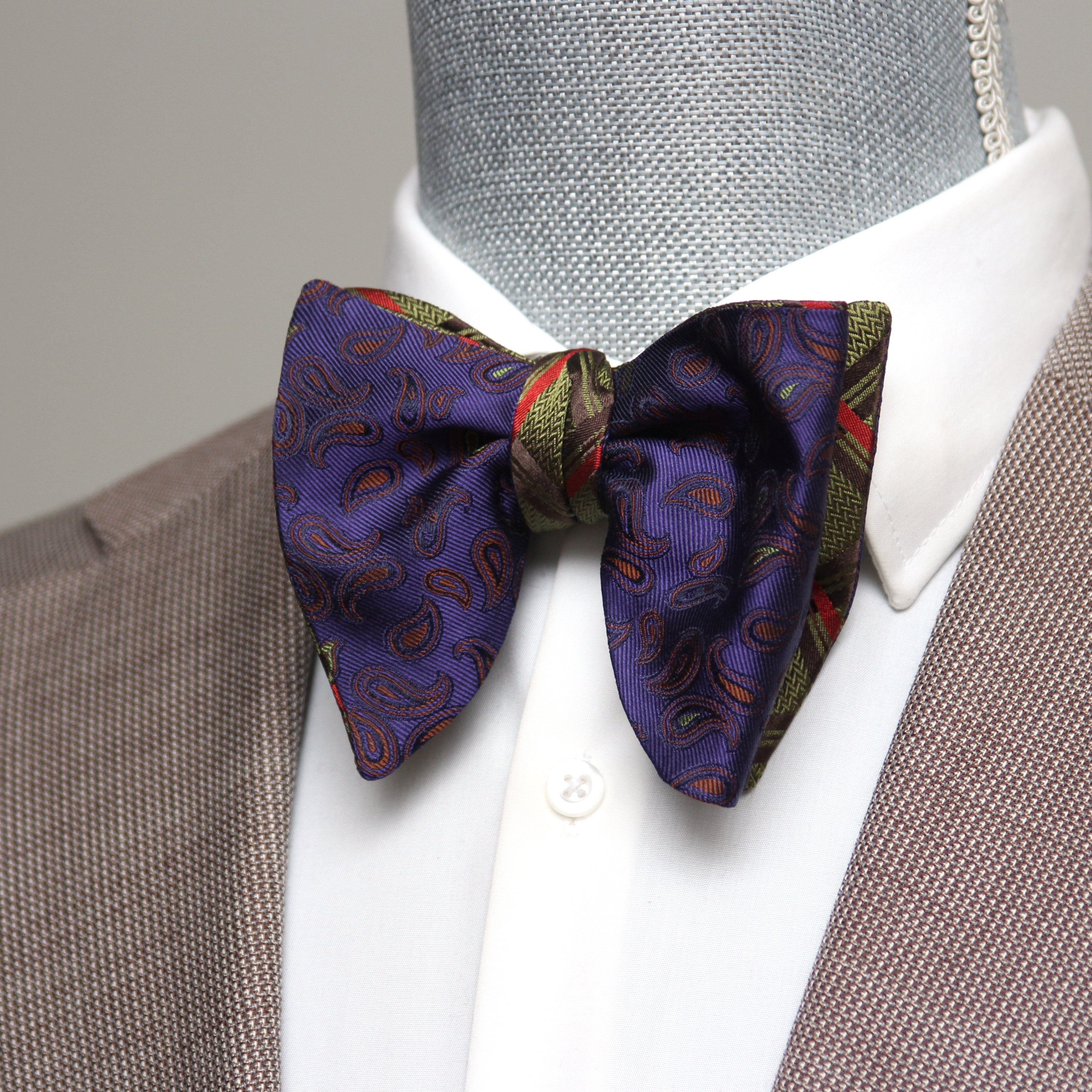 Big Butterfly Reversible Bow tie