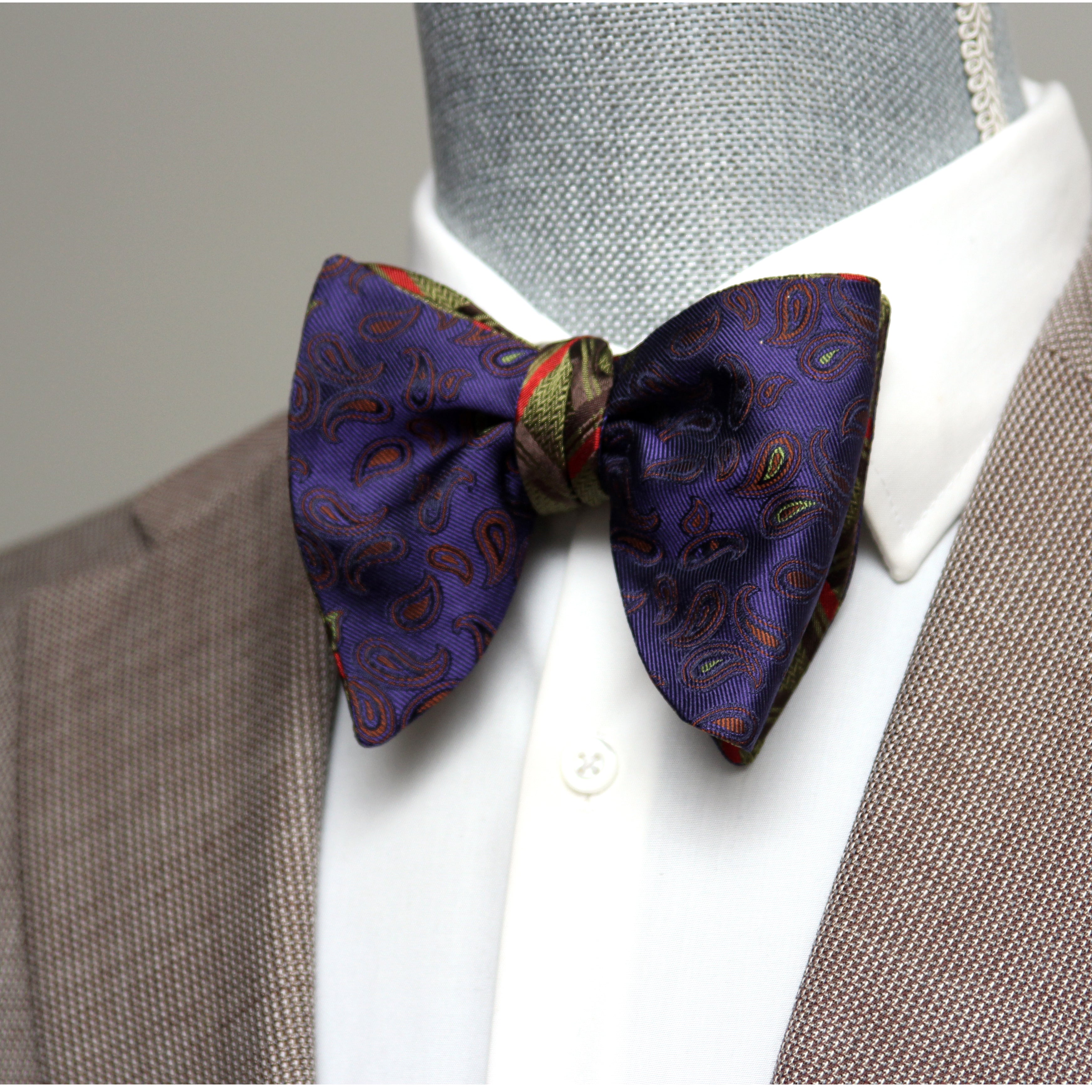 Big Butterfly Reversible Bow tie