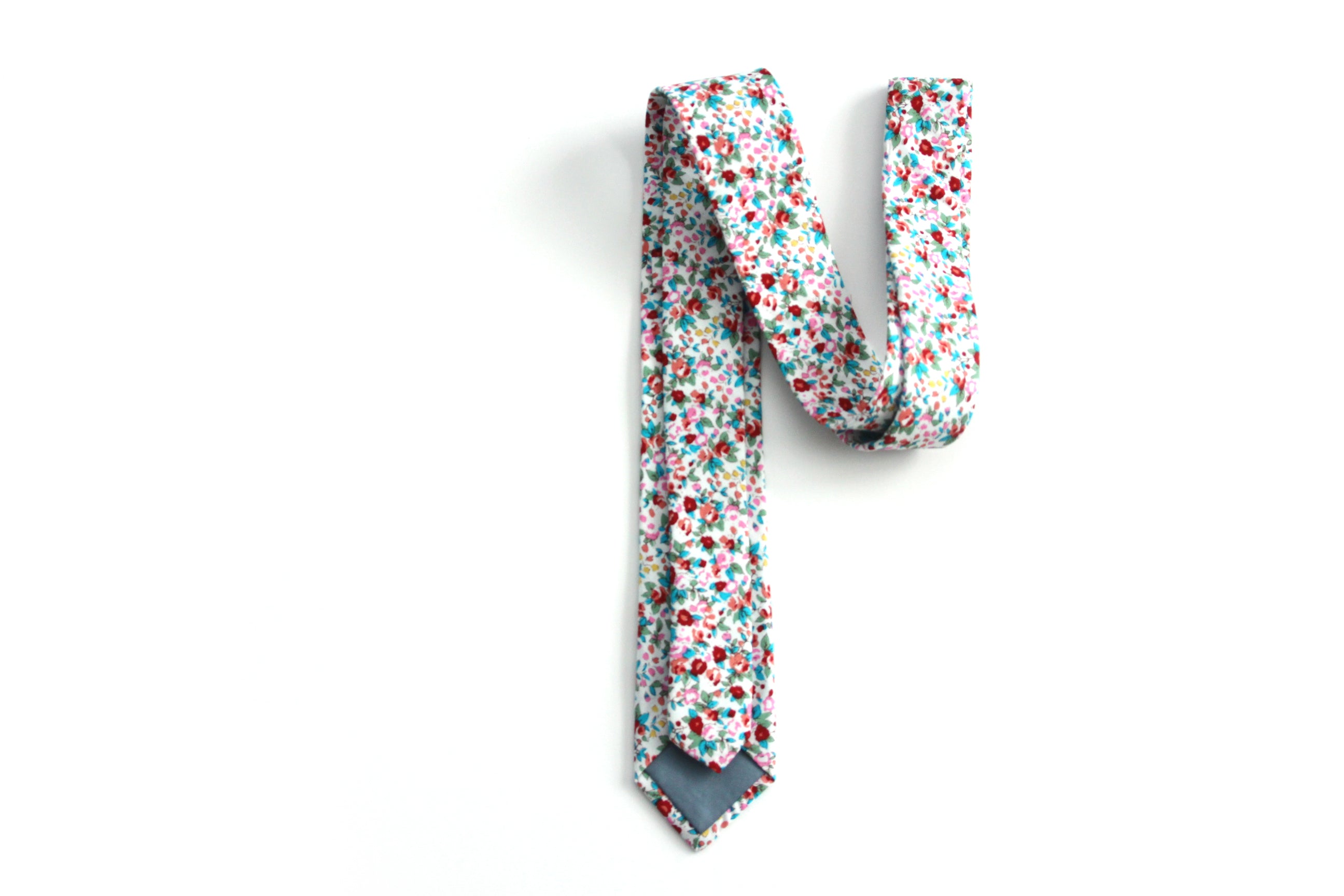 Cotton Floral Necktie