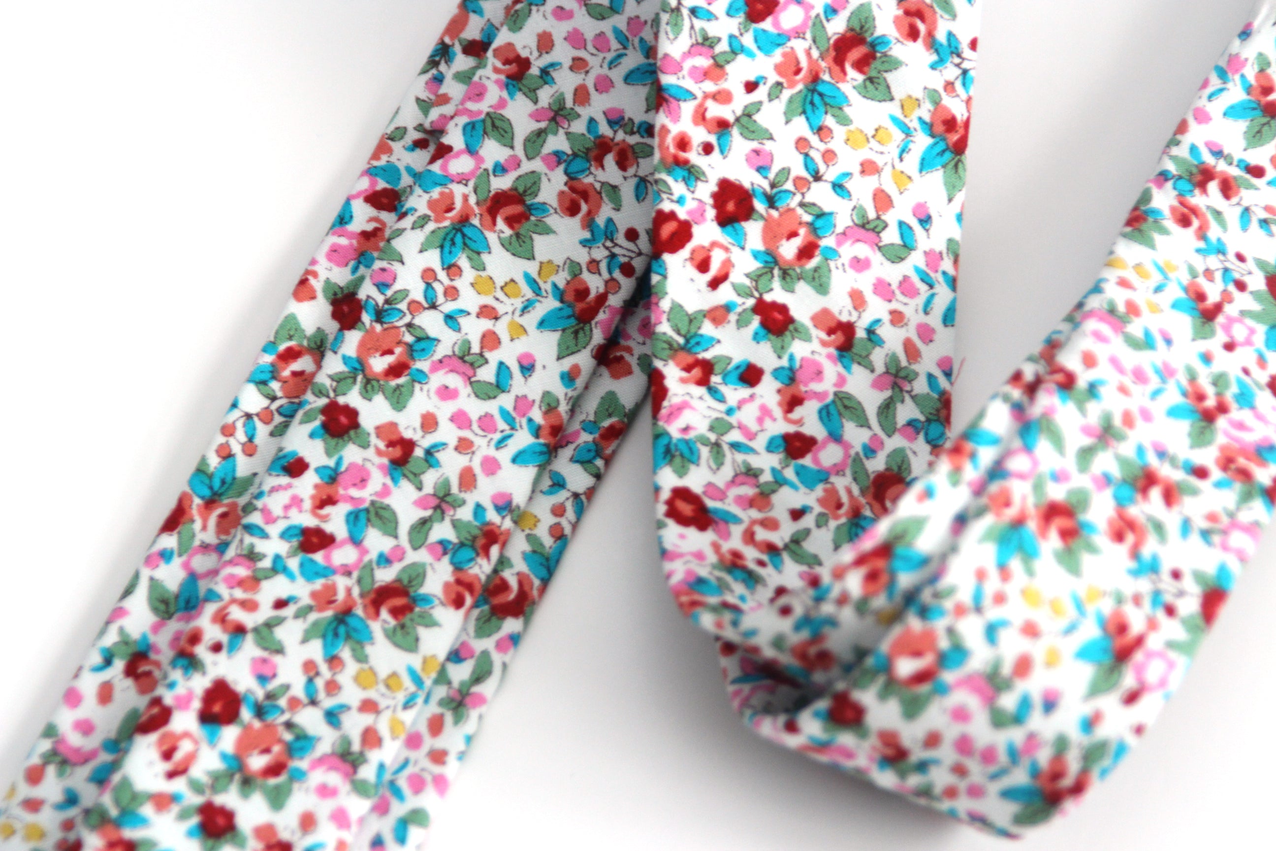 Cotton Floral Necktie