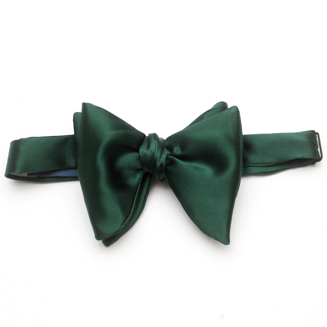 Emerald Green Big Butterfly Silk Bow Tie