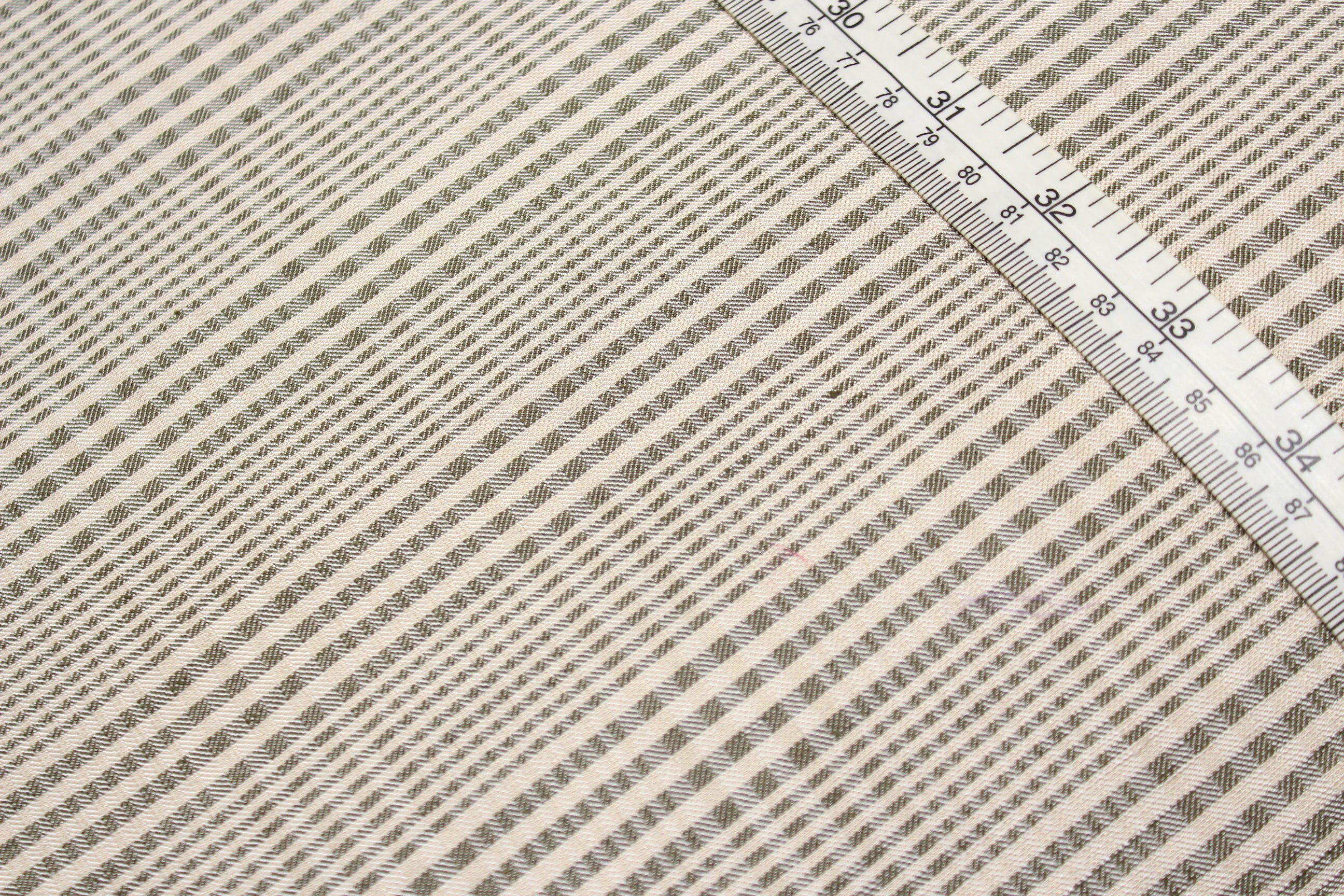 Dusty Green Plaid Silk Fabric
