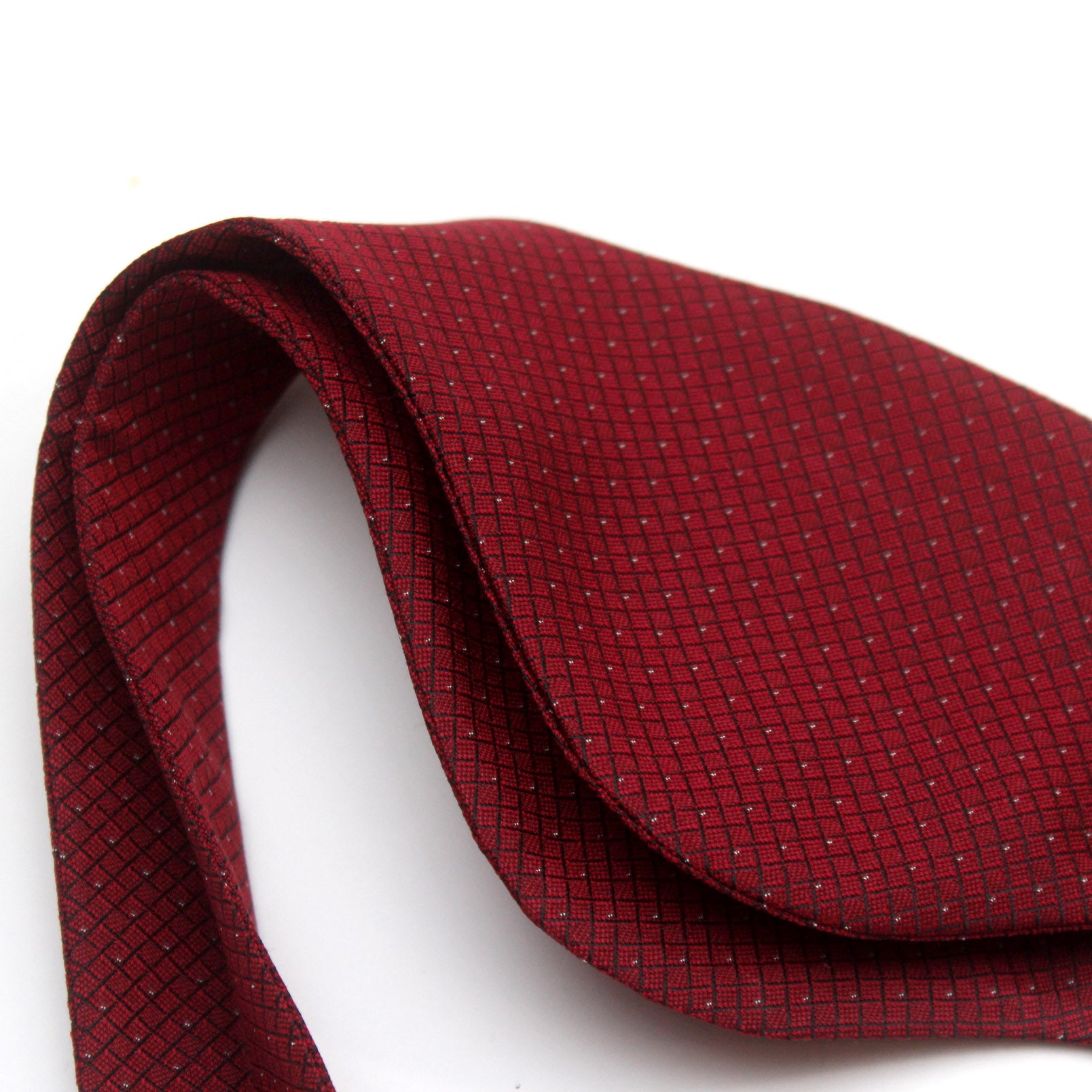 Red Big Butterfly Silk Bow Tie