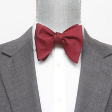 Load image into Gallery viewer, Red Big Butterfly Silk Bow Tie
