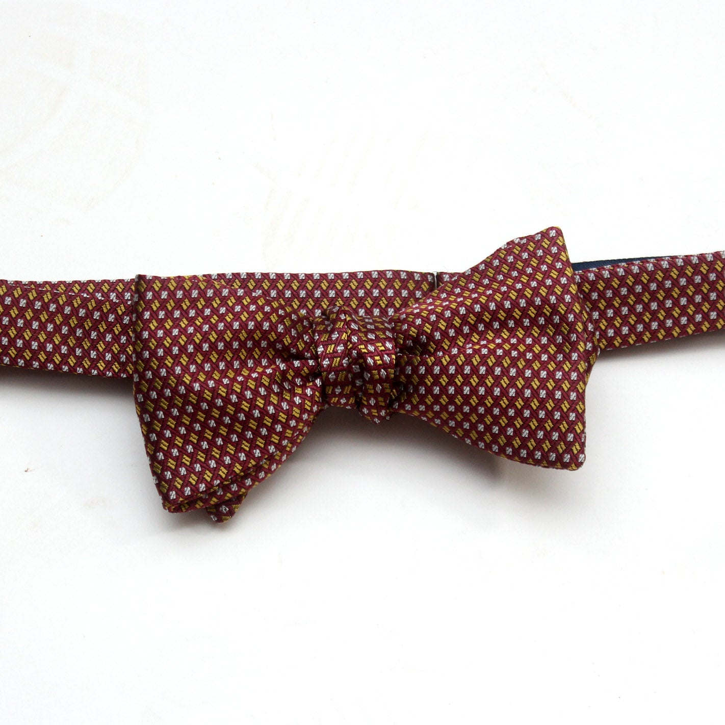 Dusty Mauve Classic Silk Self-Tie Bow Tie