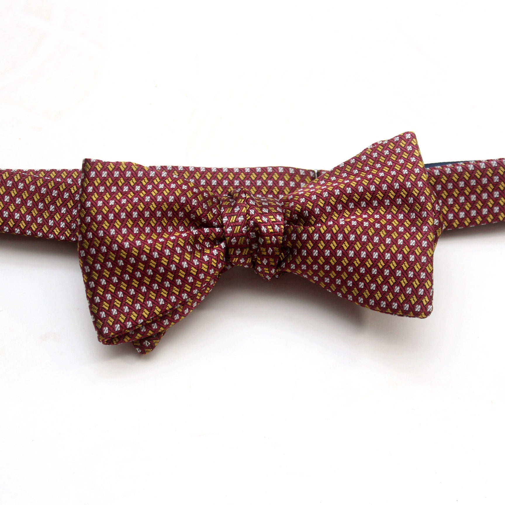 Dusty Mauve Classic Silk Self-Tie Bow Tie