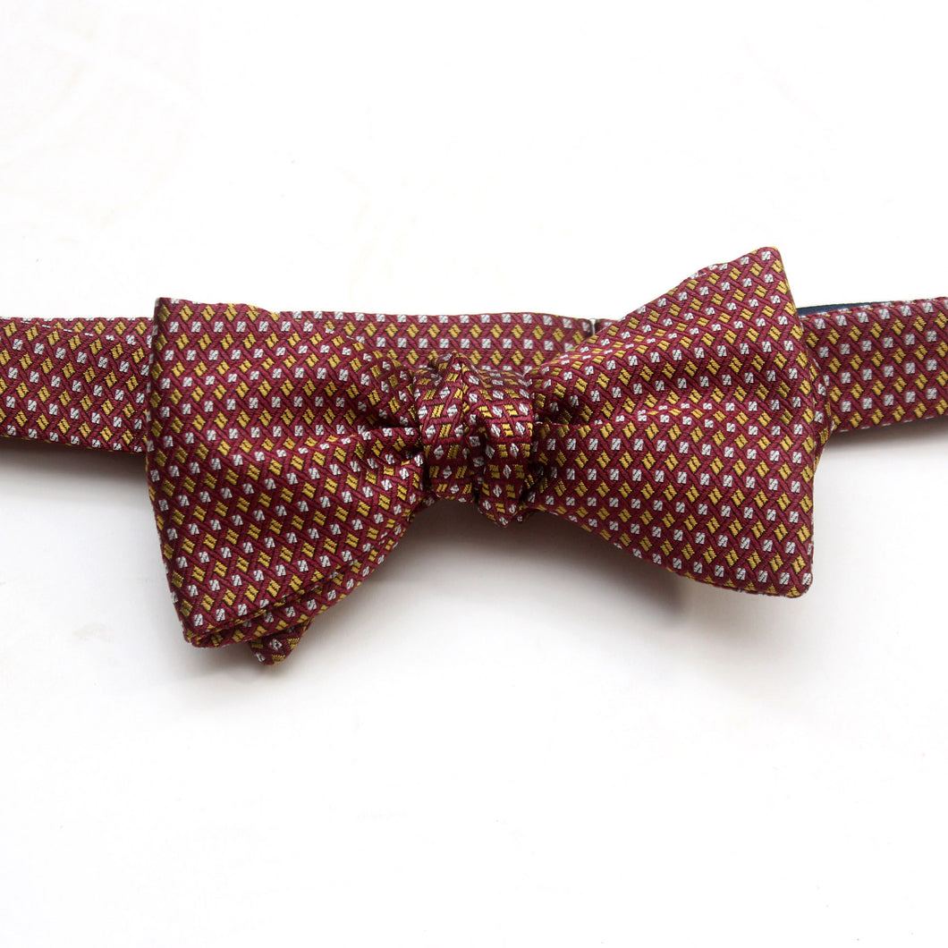 Dusty Mauve Classic Silk Self-Tie Bow Tie