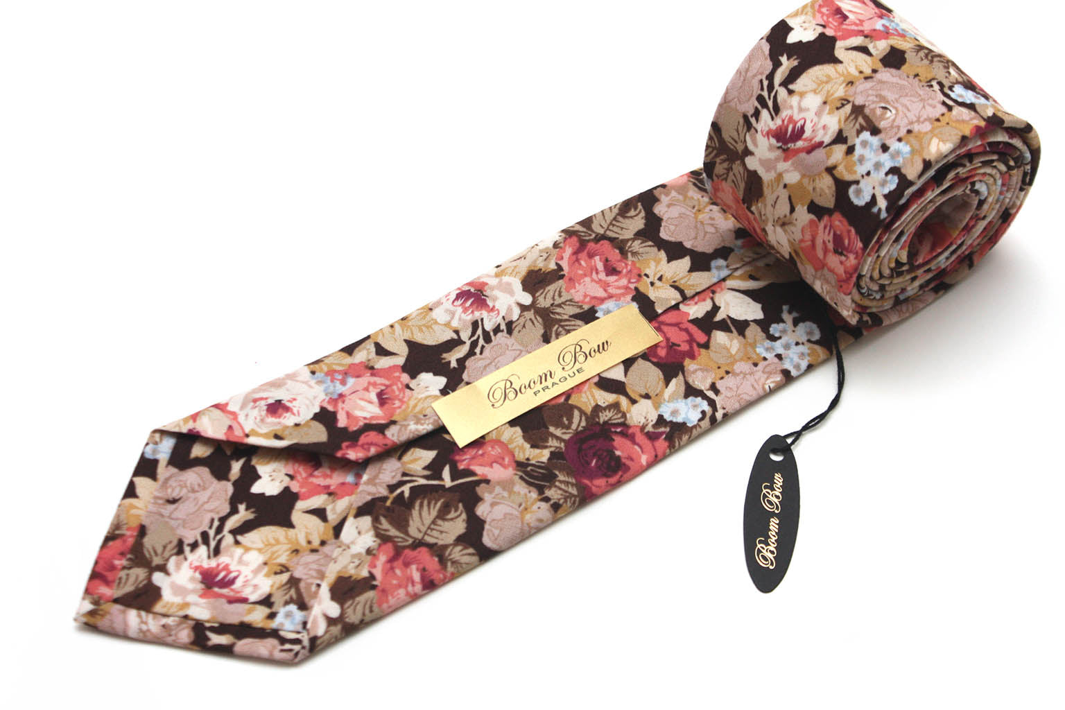 Floral Cotton Necktie